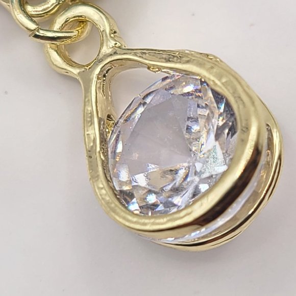 Brand New Exquisite Blue Opal Flower Earrings - Picture 2 of 7